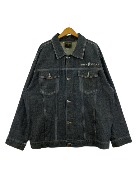 OLD・VINTAGE デニムジャケット RocaWear シルバー