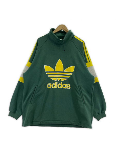 adidas スウェット・トレーナー adidas 90s デサント製 ハイネックスウェット