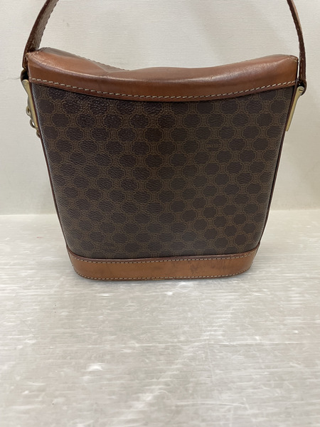 CELINE バケツ ショルダーバッグ チェーン マカダム PVC