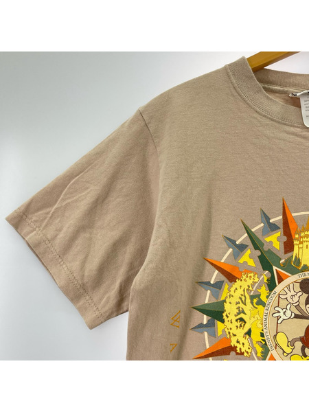 OLD・VINTAGE 半袖Tシャツ・カットソー Disney ベージュ S