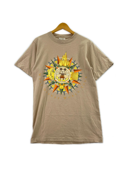 OLD・VINTAGE 半袖Tシャツ・カットソー Disney ベージュ S