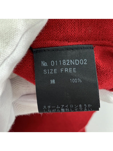 HYSTERIC GLAMOUR　カーディガン　レッド　F[値下]