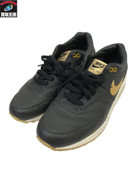 NIKE/AIR MAX 1 PREMIUM SP GOLD MEDAL/314252-071/28cm/黒/ブラック ...