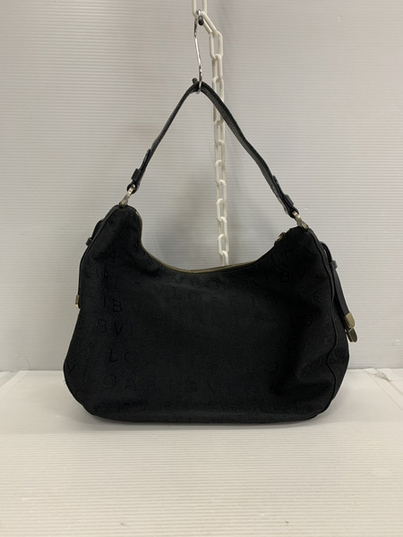 BVLGARI ロゴマニア ショルダーバッグ BLK[値下]