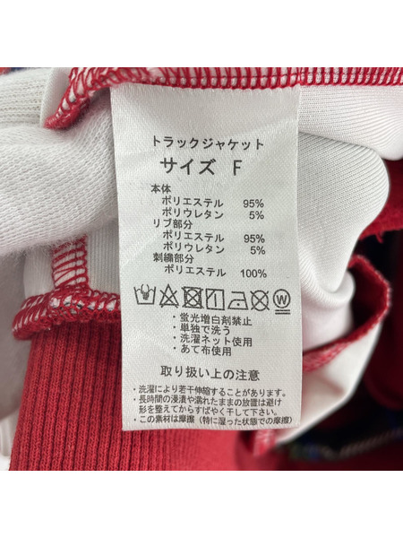 HEIHEI チェック トラックジャケット タータンチェック レッド