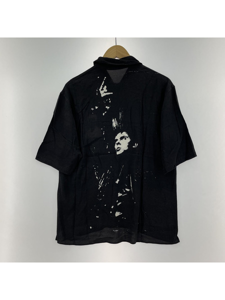UNDERCOVER 19SS VLADS BAUHAUS S/Sレーヨンシャツ 1 ブラック UCW4407-2[値下]