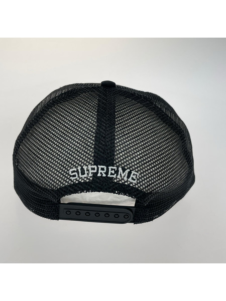Supreme キャップ 25AW 5パネルキャップ 黒