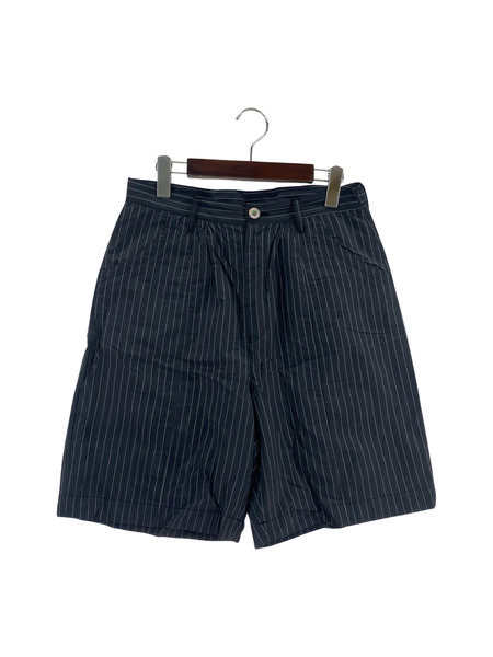 YOKE 24SS NYLON STRIPE WIDE SHORTS SIZE 2　YK24SS0709P[値下]