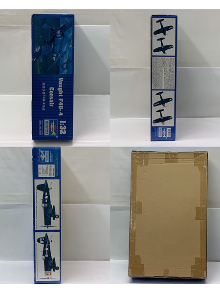 トランペッター 1/32 Vought F4U-4 Corsair 未組立 説明書欠品 ヴォート F4U-4 コルセア アメリカ海軍 米海軍 戦闘機 
