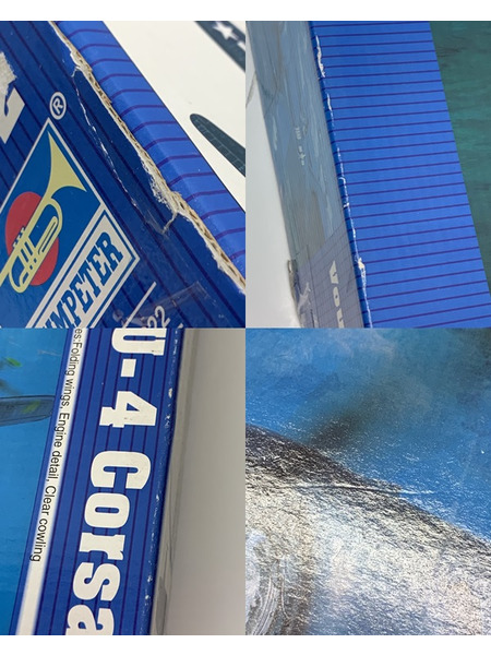 トランペッター 1/32 Vought F4U-4 Corsair 未組立 説明書欠品 ヴォート F4U-4 コルセア アメリカ海軍 米海軍 戦闘機 