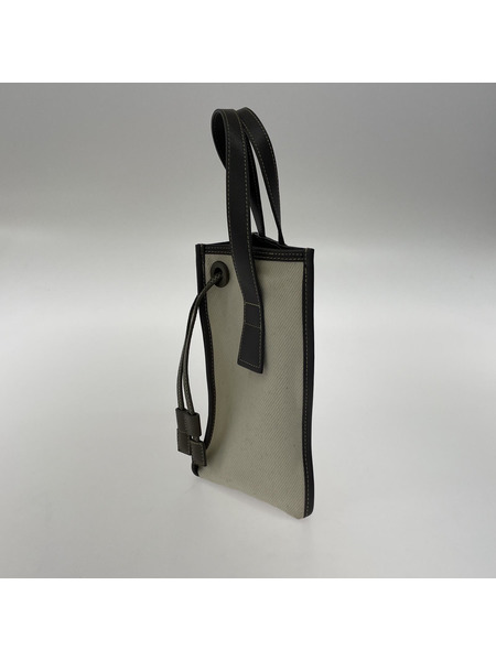 the dilettante TRIANGLE SHOULDER TOTE BAG