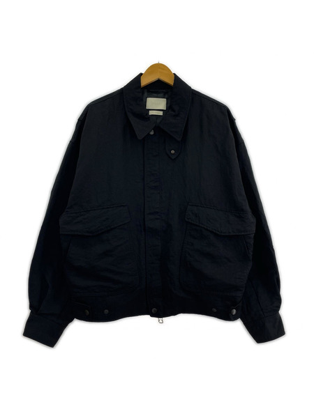 YOKE 25SS NYLON BOMBER JACKET YK25SS0909B 黒 (2)