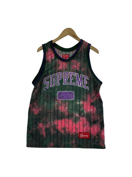 Supreme タンクトップ 20AW DYED BASKET BALL JERSEY  S[値下]