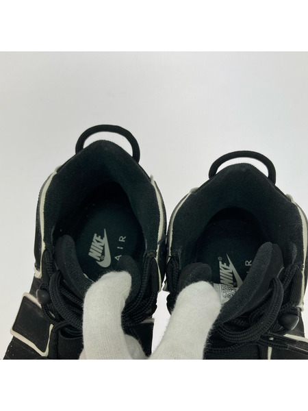 NIKE スニーカー AIR MORE UPTEMPO WHITE-BLACK 28.0cm