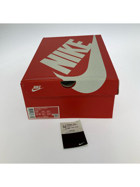 NIKE スニーカー AIR MORE UPTEMPO WHITE-BLACK 28.0cm