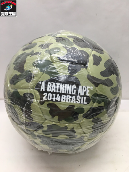 A BATHING APE 2014 BRASIL サッカーボール 