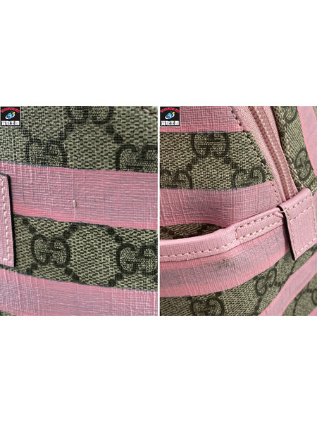 リュックサック・バックパック GUCCI/GGスプリーム チルドレンズ ボーダー/キッズ