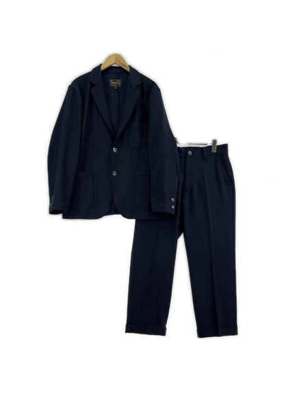 Pherrow's セットアップ ストレッチスーツ (M) 紺