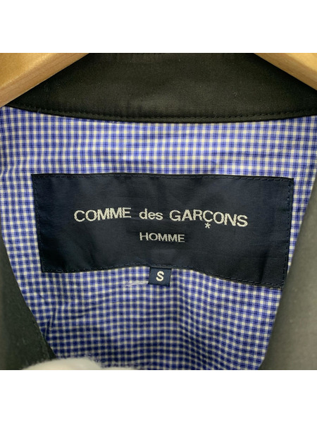 COMME des GARCONS ジャケット ステンカラーコート 黒 AD2012 (S)[値下]