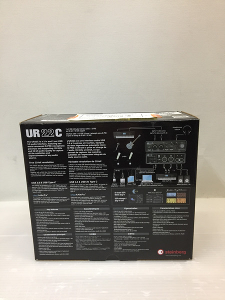 Steinberg USB3.0 オーディオインターフェイス UR22C