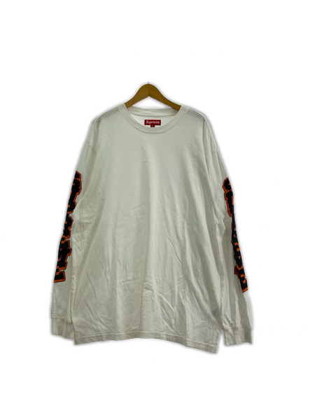 Supreme 長袖Tシャツ・カットソー 26SS Cracked Sleeve L/S Top (XL)