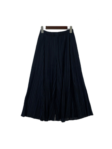 PLEATS PLEASE 22ss ワイドプリーツパンツ 03 ネイビー サイズ3