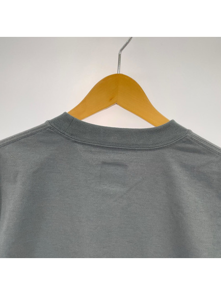 DAIWA PIER39 TECH W/POCKET CREW TEE BE-32025 (XL) グレー