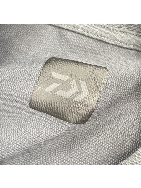 DAIWA PIER39 TECH W/POCKET CREW TEE BE-32025 (XL) グレー