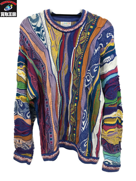 . ニット・セーター COOGI 3Dニットセーター (M)