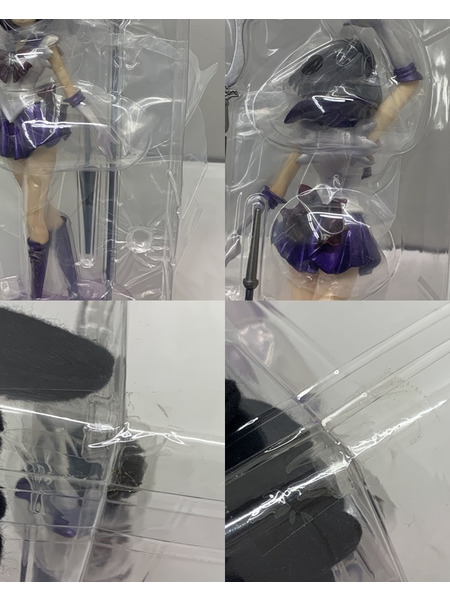 フィギュアーツZERO セーラーサターン 美少女戦士セーラームーンCrystal 魂ウェブ限定 外箱開封・内箱未開封 箱ダメージあり セーラームーンクリスタル