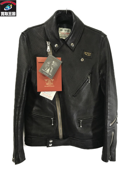 Lewis Leathers ライダース ×REAL McCOY'S 441T CYCLONE TIGHT FIT 34