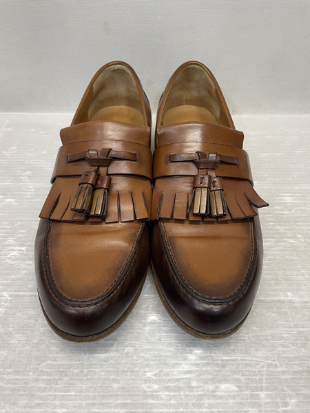 GUCCI タッセルローファー 40 茶[値下]