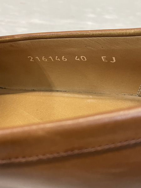 GUCCI タッセルローファー 40 茶[値下]