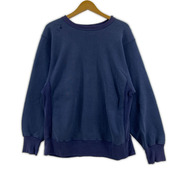 Champion スウェット・トレーナー 90s REVERSE WEAVE ツートン 目無シ 米国製 L