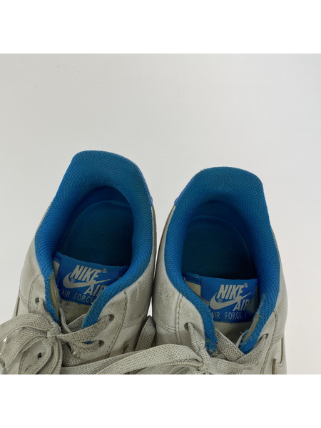 NIKE スニーカー AF1 (26.5cm) ホワイト/ブルー