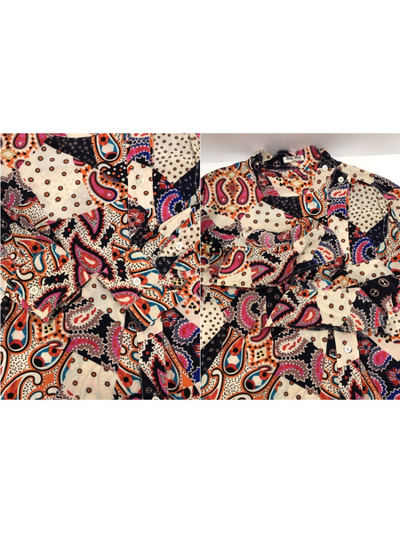 Miu Miu　2010s ペイズリーブラウス archive