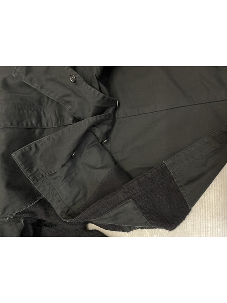 UNDERCOVER ボアドッキングモッズコート 2 ブラック UCP1316