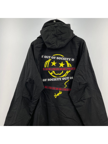 glamb ミリタリージャケット Emblem High Neck Mods Coat (L