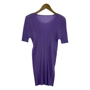 PLEATS PLEASE ワンピース パープル 3 PP33-JT113