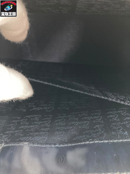 ハンドバッグ Cartier/ハッピーバースデー パテントレザー/パープル