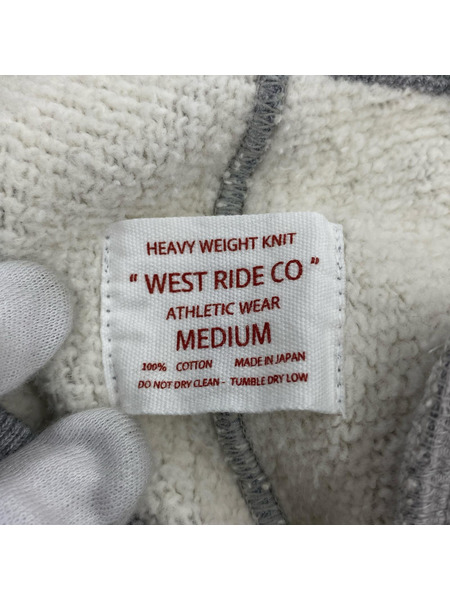 WEST RIDE パンツ YIELD スウェットパンツ (M) グレー[値下]