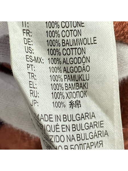 DIESEL パーカー（ジップアップ） デストロイ 赤系