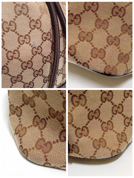 GUCCI/GGキャンバス/バッグパック/巾着/449175[値下]
