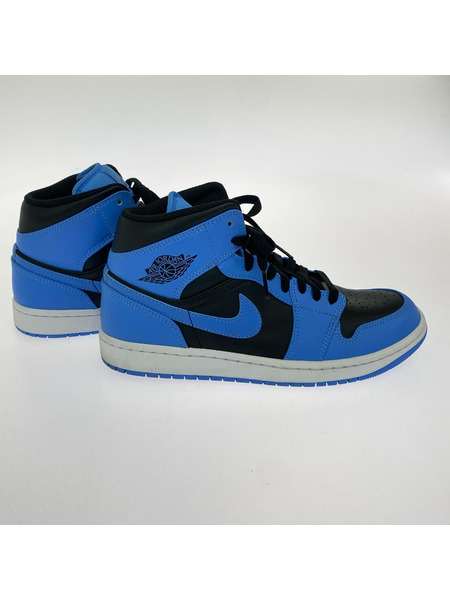 NIKE スニーカー Air Jordan 1 Mid University Blue 26.5cm