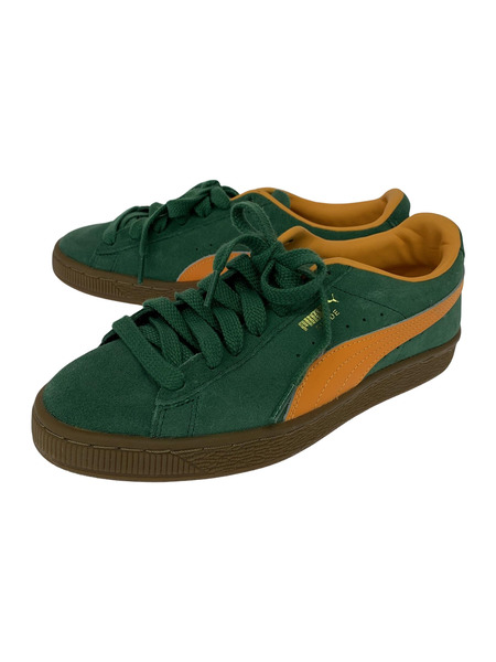 PUMA スニーカー 緑 24.5cm