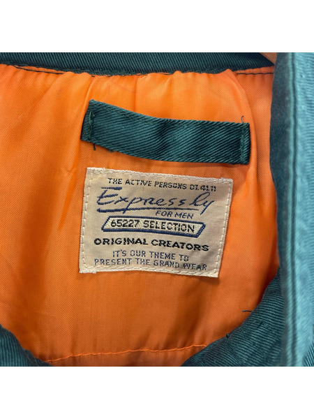 OLD・VINTAGE ブルゾン・ジャンパー グリーン