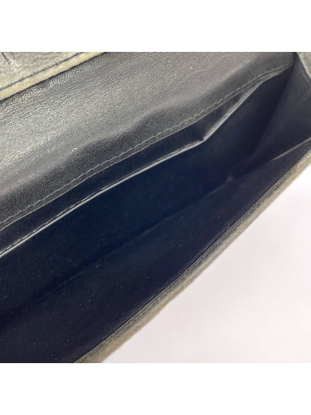 JULIUS 長財布 ポリゴン レザーウォレット