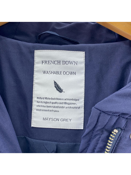 MAYSON GREY ダウンジャケット ダウンコート ネイビー