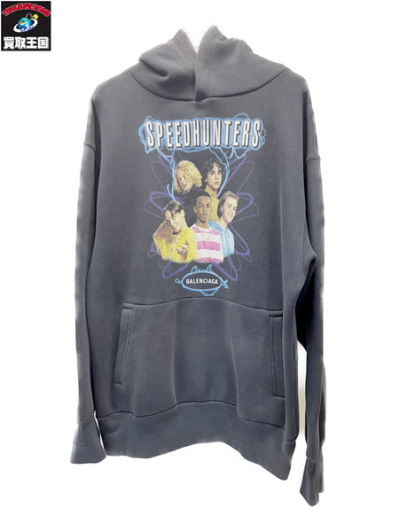 BALENCIAGA 19AW SPEED HUNTERS HOODIE オーバーサイズパーカー XS