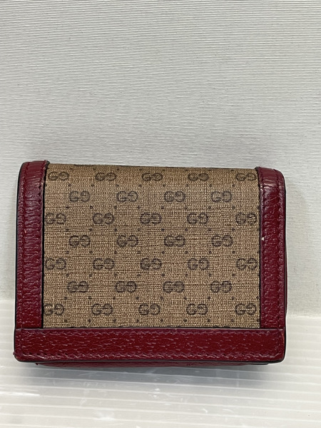 GUCCI 二つ折り財布 GGスプリーム ドラえもん 647788 